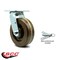 Service Caster 6 Inch High Temp Phenolic Swivel Caster with Roller Bearing and Swivel Lock SCC SCC-30CS620-PHRHT-BSL - alternate 5